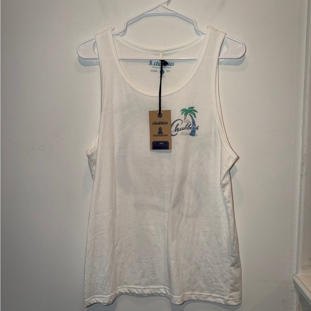 Chubbies Men’s The Tiger Tailgate Tank Top. Size Small (NWTS)